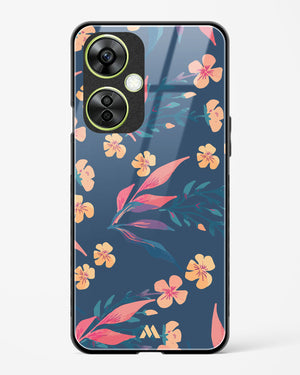 Midnight Daisies Glass Case Phone Cover (OnePlus)