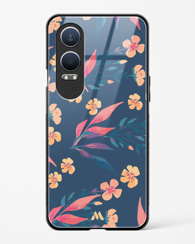 Midnight Daisies Glass Case Phone Cover (OnePlus)