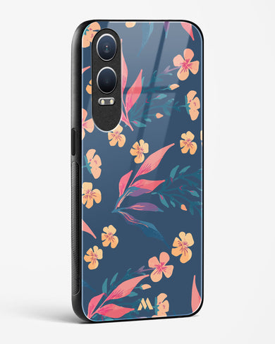 Midnight Daisies Glass Case Phone Cover (OnePlus)