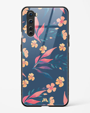 Midnight Daisies Glass Case Phone Cover (OnePlus)