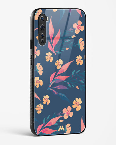 Midnight Daisies Glass Case Phone Cover (OnePlus)