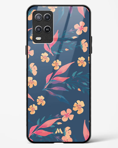 Midnight Daisies Glass Case Phone Cover (Oppo)