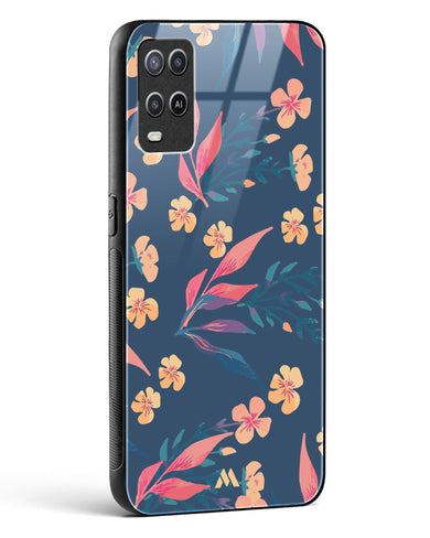 Midnight Daisies Glass Case Phone Cover (Oppo)