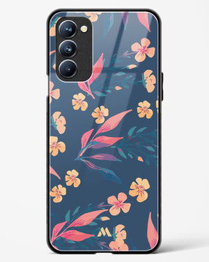 Midnight Daisies Glass Case Phone Cover (Oppo)