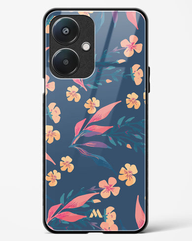 Midnight Daisies Glass Case Phone Cover (Oppo)