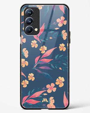 Midnight Daisies Glass Case Phone Cover (Oppo)