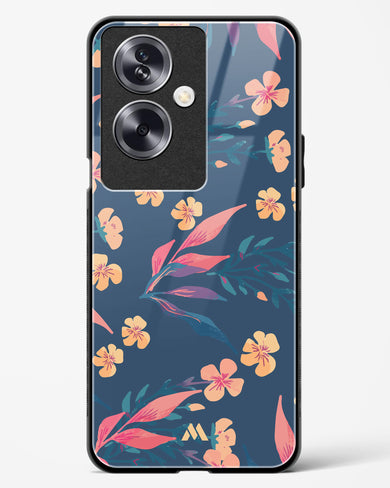 Midnight Daisies Glass Case Phone Cover (Oppo)