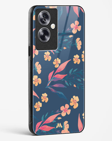 Midnight Daisies Glass Case Phone Cover (Oppo)