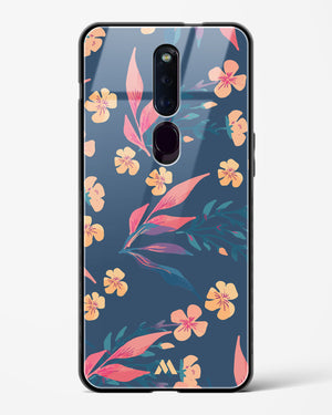 Midnight Daisies Glass Case Phone Cover (Oppo)