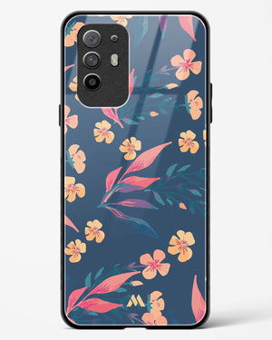 Midnight Daisies Glass Case Phone Cover (Oppo)