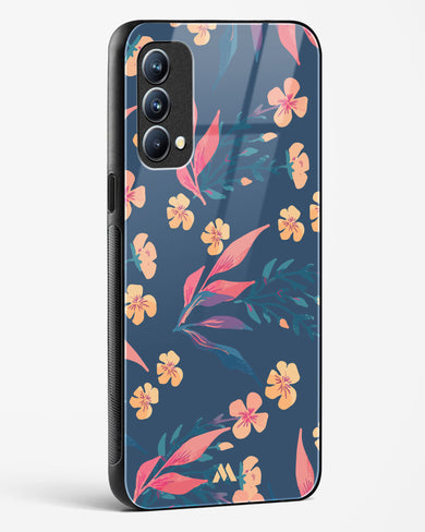 Midnight Daisies Glass Case Phone Cover (Oppo)