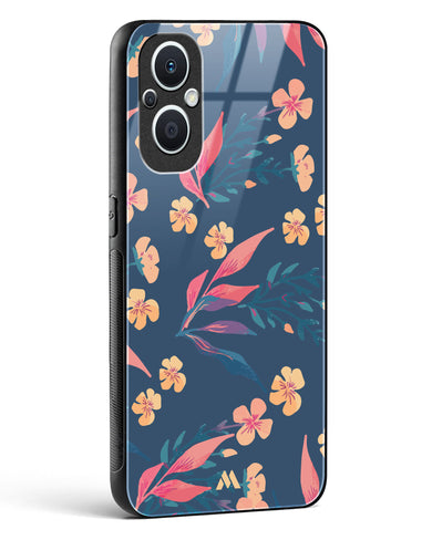 Midnight Daisies Glass Case Phone Cover (Oppo)