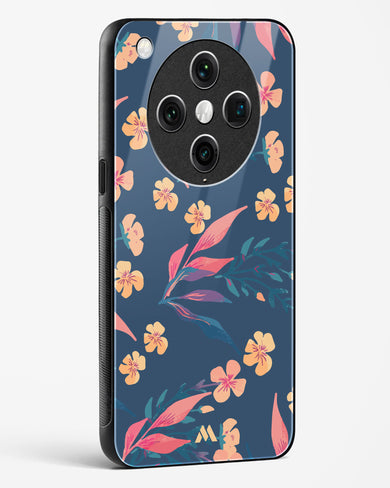 Midnight Daisies Glass Case Phone Cover (Oppo)