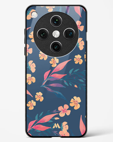Midnight Daisies Glass Case Phone Cover (Oppo)
