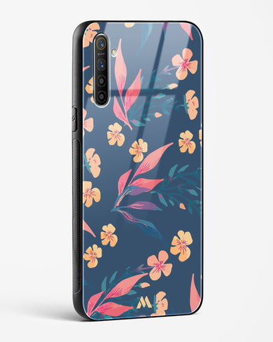 Midnight Daisies Glass Case Phone Cover (Oppo)