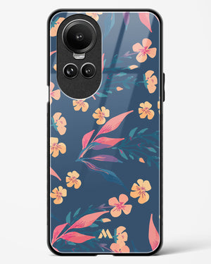 Midnight Daisies Glass Case Phone Cover-(Oppo)