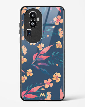 Midnight Daisies Glass Case Phone Cover (Oppo)