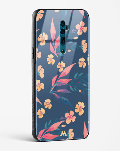 Midnight Daisies Glass Case Phone Cover (Oppo)