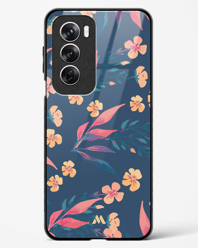 Midnight Daisies Glass Case Phone Cover (Oppo)