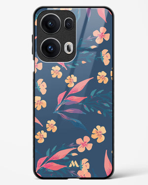 Midnight Daisies Glass Case Phone Cover (Oppo)