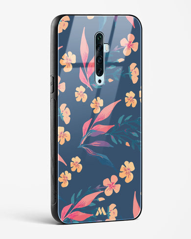 Midnight Daisies Glass Case Phone Cover (Oppo)