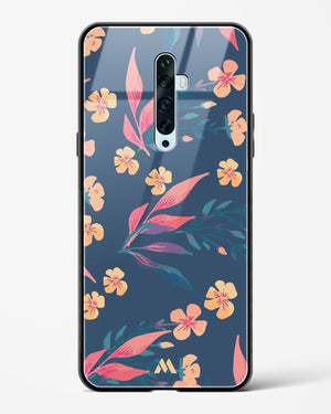 Midnight Daisies Glass Case Phone Cover (Oppo)