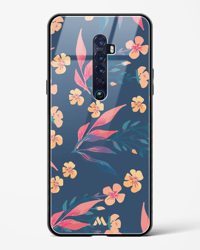 Midnight Daisies Glass Case Phone Cover (Oppo)