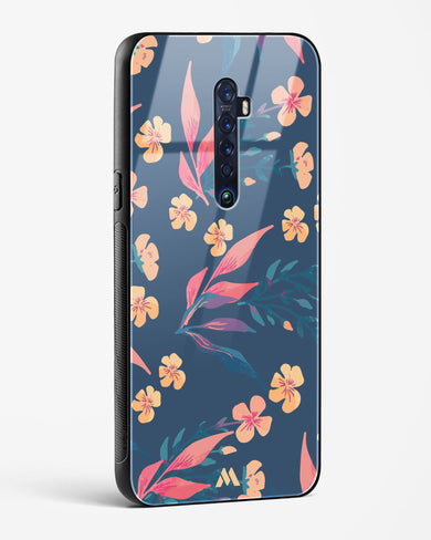 Midnight Daisies Glass Case Phone Cover (Oppo)