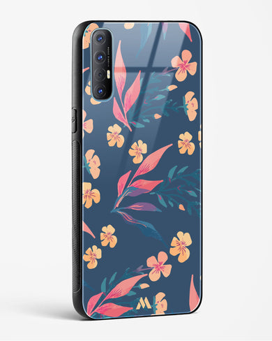 Midnight Daisies Glass Case Phone Cover (Oppo)