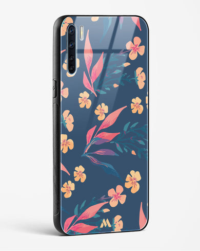 Midnight Daisies Glass Case Phone Cover (Oppo)