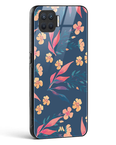 Midnight Daisies Glass Case Phone Cover (Oppo)