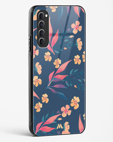 Midnight Daisies Glass Case Phone Cover (Oppo)