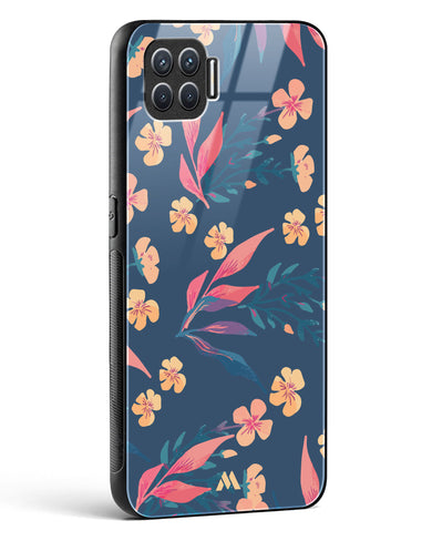 Midnight Daisies Glass Case Phone Cover (Oppo)