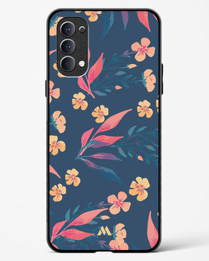 Midnight Daisies Glass Case Phone Cover (Oppo)