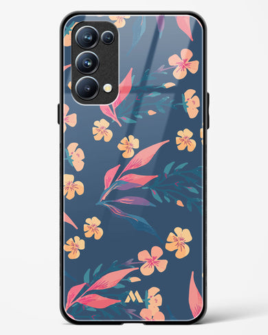 Midnight Daisies Glass Case Phone Cover (Oppo)