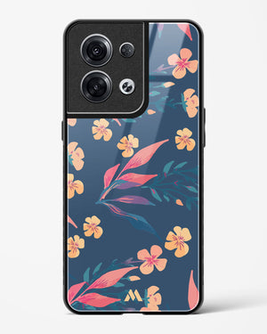 Midnight Daisies Glass Case Phone Cover (Oppo)