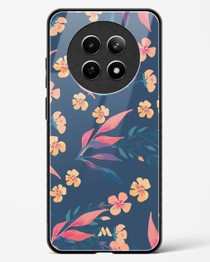Midnight Daisies Glass Case Phone Cover (Realme)