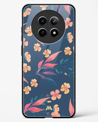 Midnight Daisies Glass Case Phone Cover (Realme)