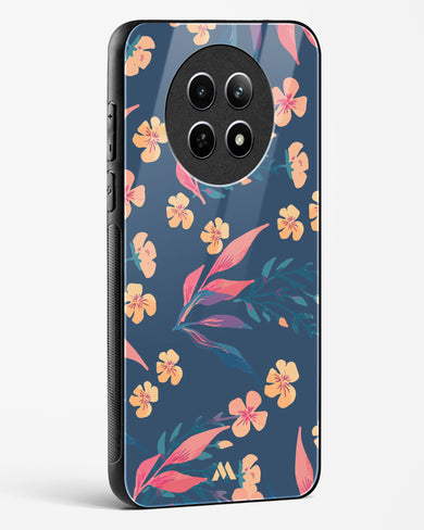 Midnight Daisies Glass Case Phone Cover (Realme)