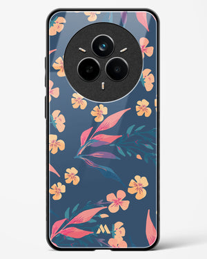 Midnight Daisies Glass Case Phone Cover (Realme)