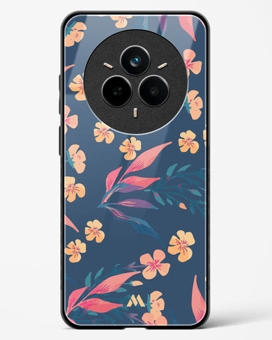 Midnight Daisies Glass Case Phone Cover (Realme)