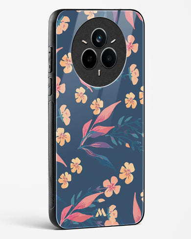 Midnight Daisies Glass Case Phone Cover (Realme)