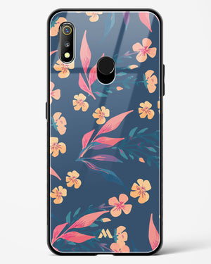 Midnight Daisies Glass Case Phone Cover (Realme)