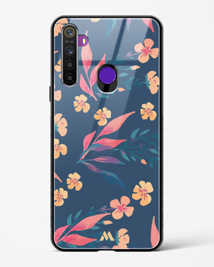 Midnight Daisies Glass Case Phone Cover (Realme)