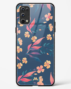 Midnight Daisies Glass Case Phone Cover-(Realme)