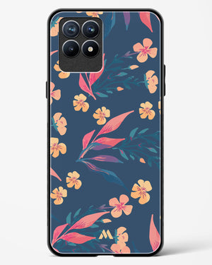 Midnight Daisies Glass Case Phone Cover (Realme)