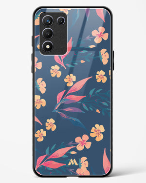 Midnight Daisies Glass Case Phone Cover-(Realme)