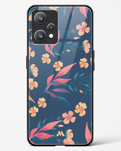 Midnight Daisies Glass Case Phone Cover (Realme)