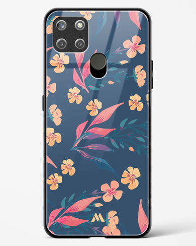 Midnight Daisies Glass Case Phone Cover (Realme)