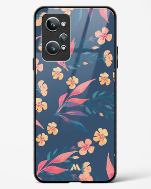 Midnight Daisies Glass Case Phone Cover (Realme)